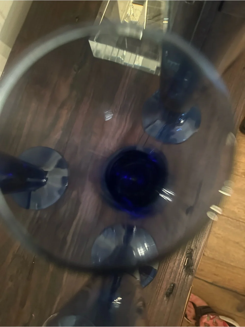 Cobalt Blue Flutes